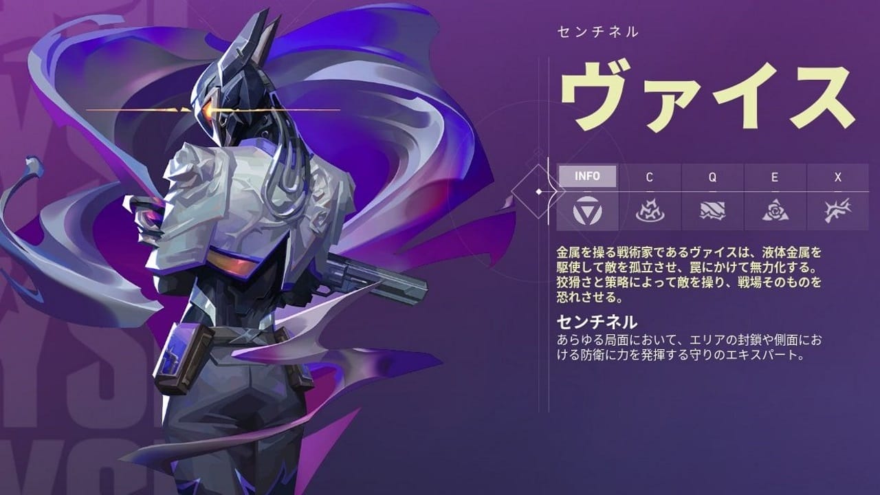 VALORANTのヴァイス